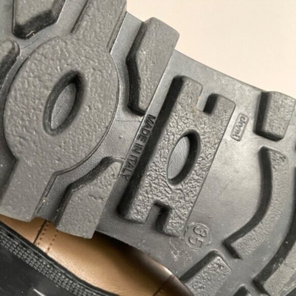 Loewe Khaki Green Rubber-Trimmed Leather Chelsea Boots - 5, in box 🇪🇸 - Picture 7 of 14